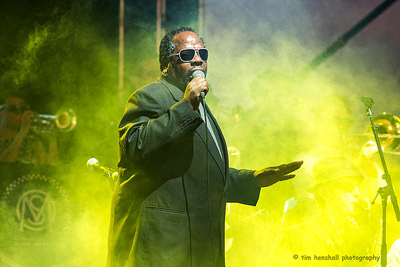 Pat Powell in the mist at The Falls 2015